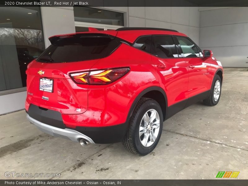 Red Hot / Jet Black 2020 Chevrolet Blazer LT