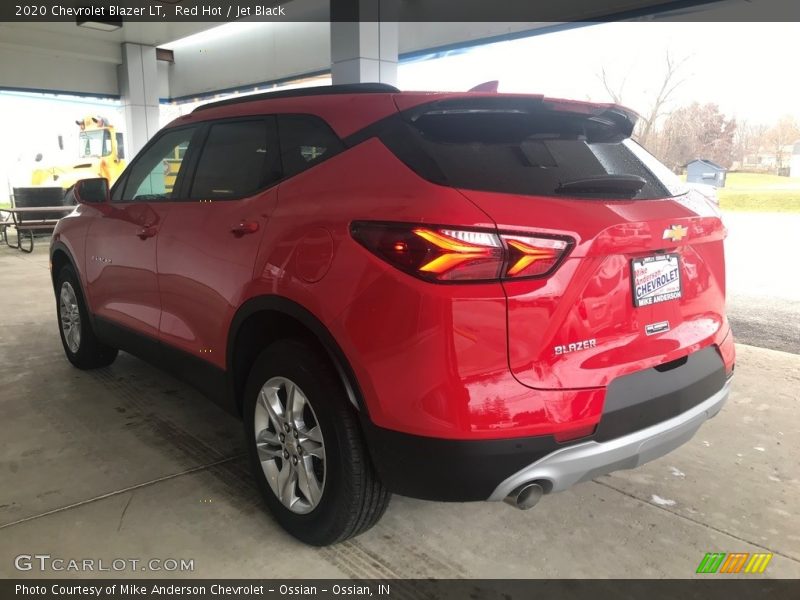 Red Hot / Jet Black 2020 Chevrolet Blazer LT