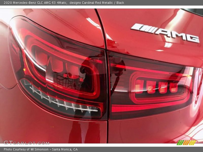 designo Cardinal Red Metallic / Black 2020 Mercedes-Benz GLC AMG 63 4Matic