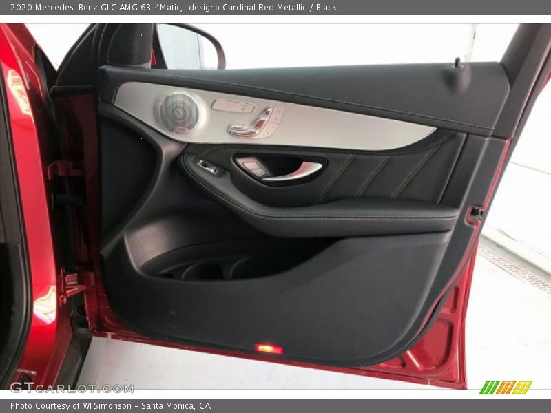 designo Cardinal Red Metallic / Black 2020 Mercedes-Benz GLC AMG 63 4Matic