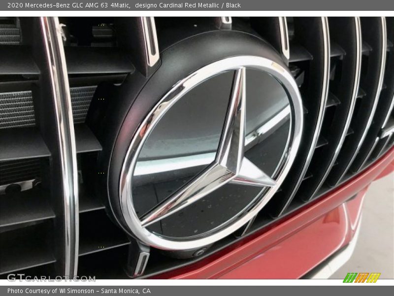designo Cardinal Red Metallic / Black 2020 Mercedes-Benz GLC AMG 63 4Matic