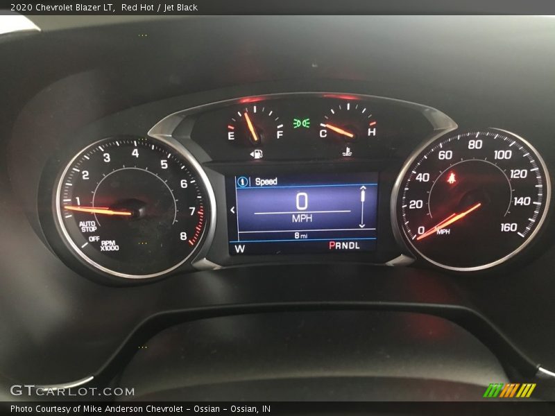 Red Hot / Jet Black 2020 Chevrolet Blazer LT