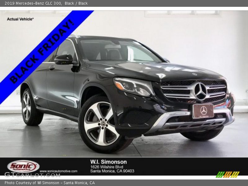 Black / Black 2019 Mercedes-Benz GLC 300
