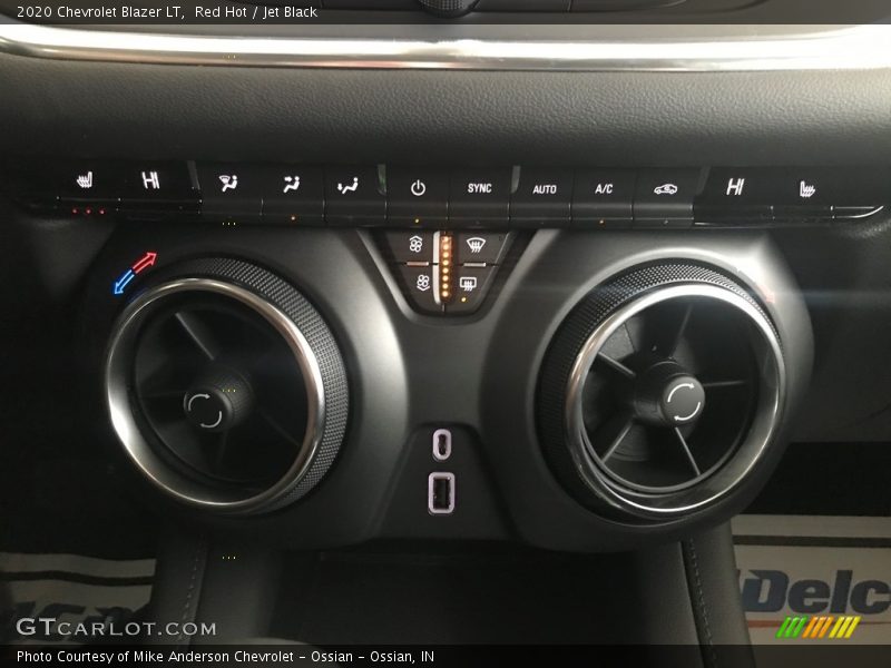 Red Hot / Jet Black 2020 Chevrolet Blazer LT