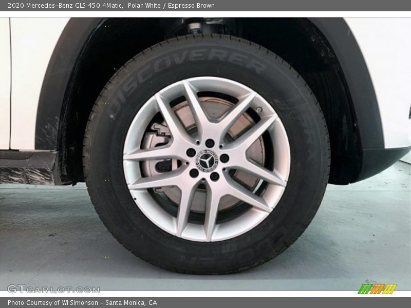 Polar White / Espresso Brown 2020 Mercedes-Benz GLS 450 4Matic