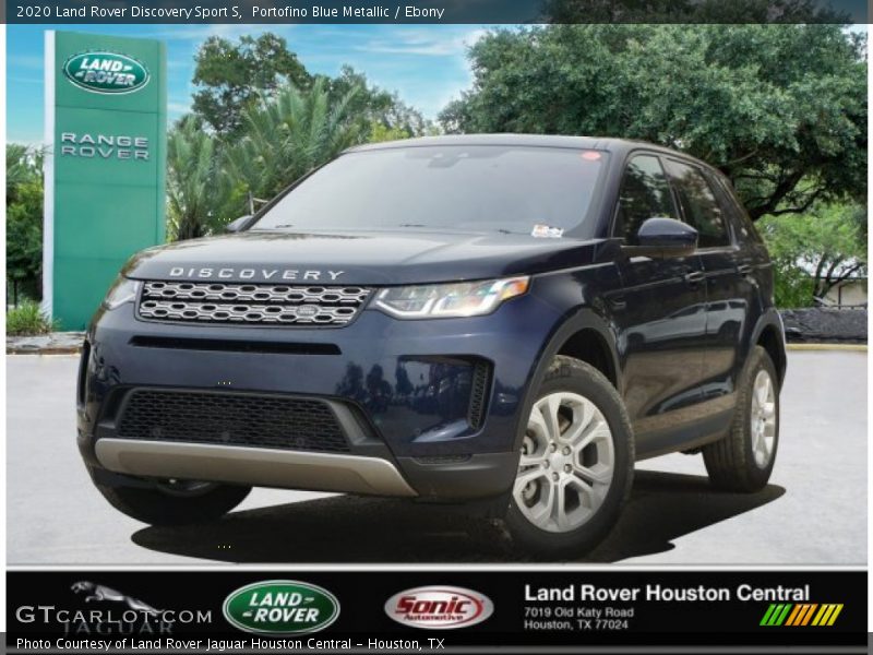 Portofino Blue Metallic / Ebony 2020 Land Rover Discovery Sport S
