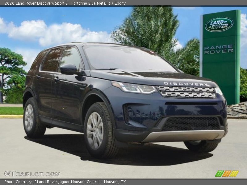 Portofino Blue Metallic / Ebony 2020 Land Rover Discovery Sport S