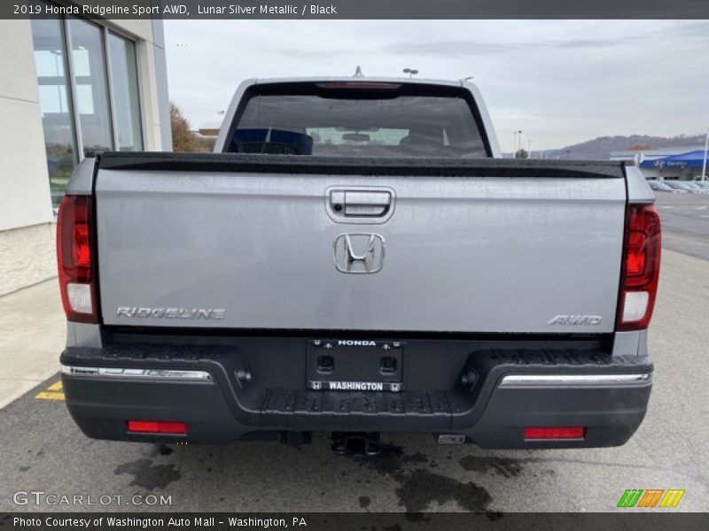 Lunar Silver Metallic / Black 2019 Honda Ridgeline Sport AWD