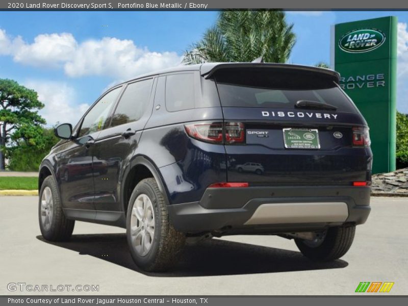 Portofino Blue Metallic / Ebony 2020 Land Rover Discovery Sport S
