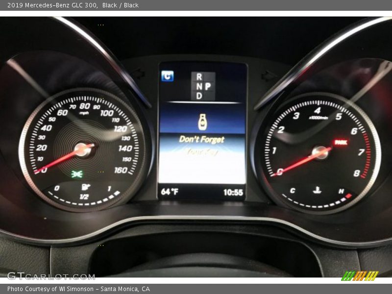 Black / Black 2019 Mercedes-Benz GLC 300