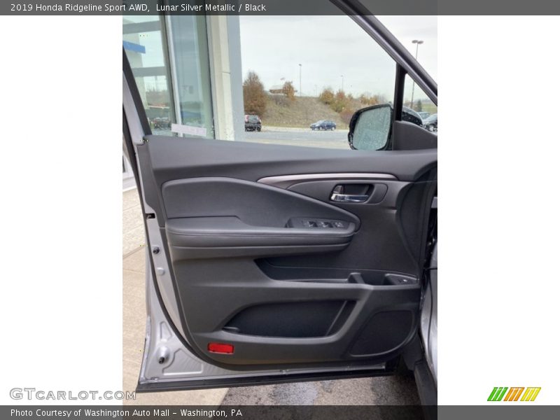 Lunar Silver Metallic / Black 2019 Honda Ridgeline Sport AWD