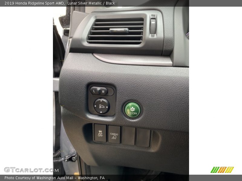 Lunar Silver Metallic / Black 2019 Honda Ridgeline Sport AWD