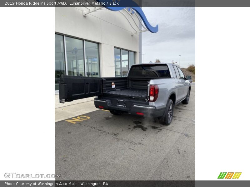 Lunar Silver Metallic / Black 2019 Honda Ridgeline Sport AWD