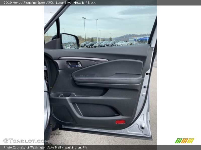 Lunar Silver Metallic / Black 2019 Honda Ridgeline Sport AWD
