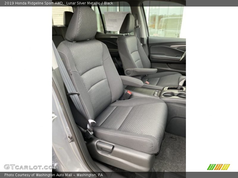 Lunar Silver Metallic / Black 2019 Honda Ridgeline Sport AWD