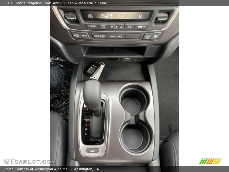 Lunar Silver Metallic / Black 2019 Honda Ridgeline Sport AWD