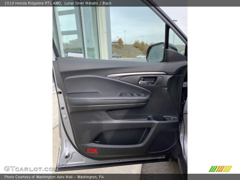 Lunar Silver Metallic / Black 2019 Honda Ridgeline RTL AWD