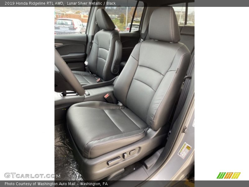 Lunar Silver Metallic / Black 2019 Honda Ridgeline RTL AWD