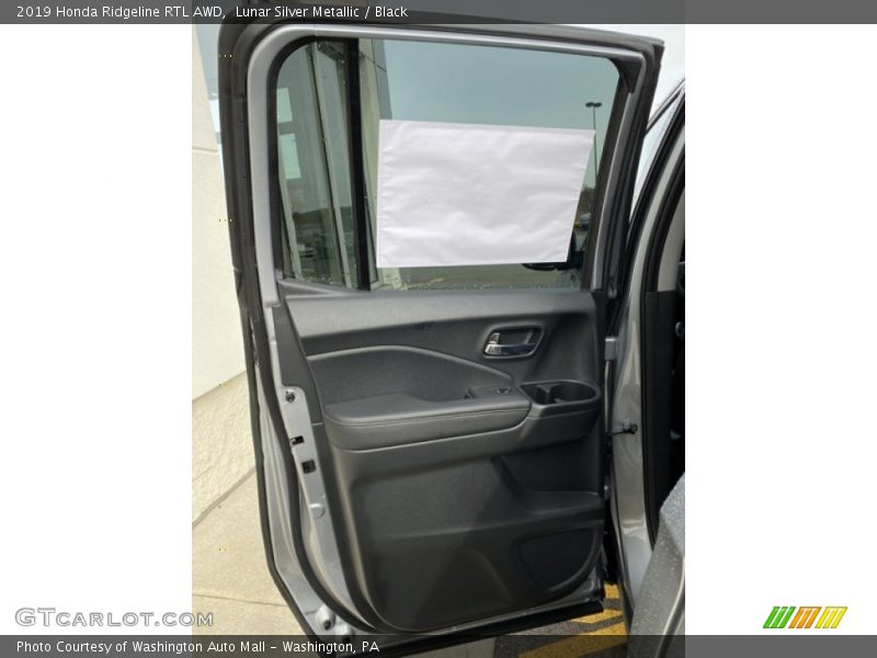 Lunar Silver Metallic / Black 2019 Honda Ridgeline RTL AWD