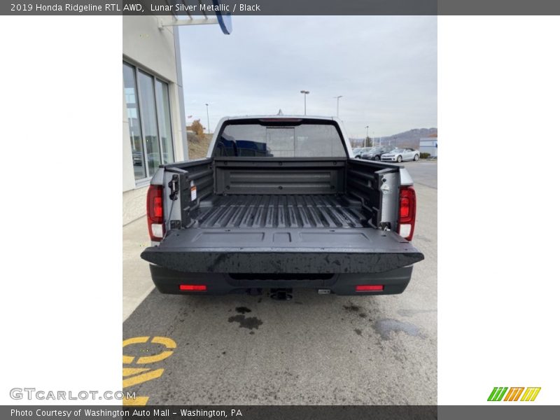 Lunar Silver Metallic / Black 2019 Honda Ridgeline RTL AWD