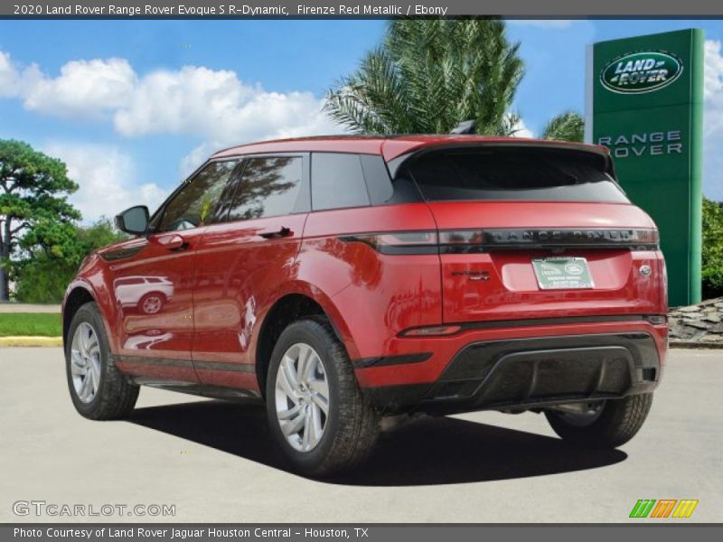 Firenze Red Metallic / Ebony 2020 Land Rover Range Rover Evoque S R-Dynamic