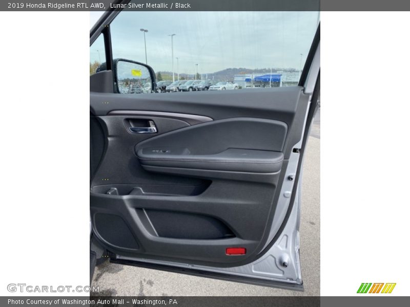 Lunar Silver Metallic / Black 2019 Honda Ridgeline RTL AWD