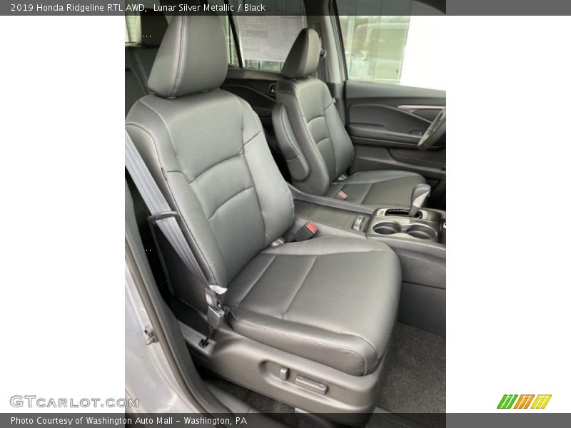 Lunar Silver Metallic / Black 2019 Honda Ridgeline RTL AWD