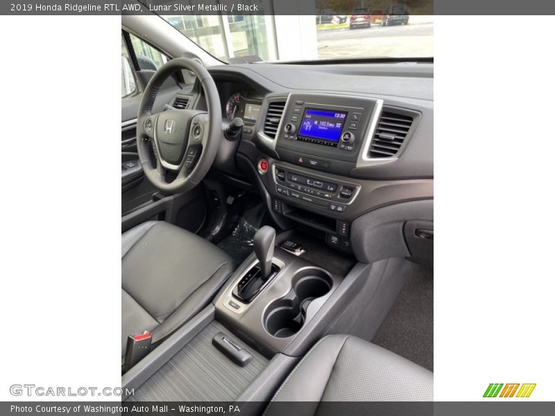 Lunar Silver Metallic / Black 2019 Honda Ridgeline RTL AWD