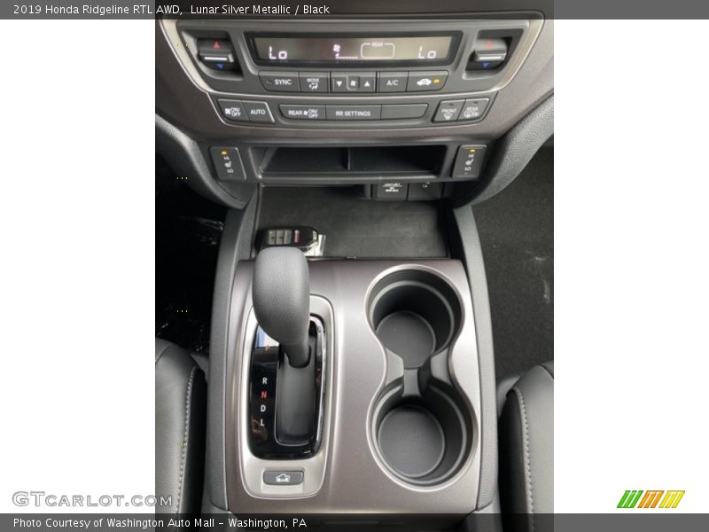 Lunar Silver Metallic / Black 2019 Honda Ridgeline RTL AWD