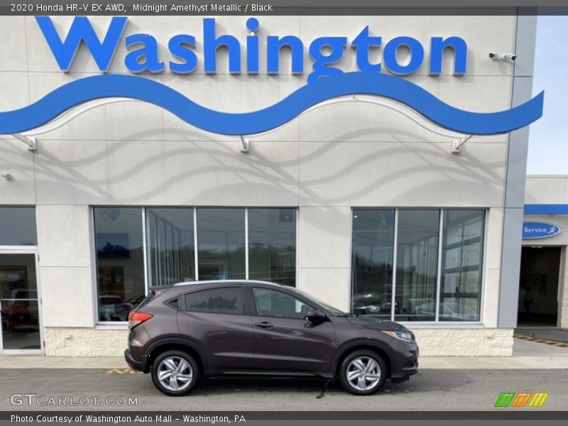 Midnight Amethyst Metallic / Black 2020 Honda HR-V EX AWD