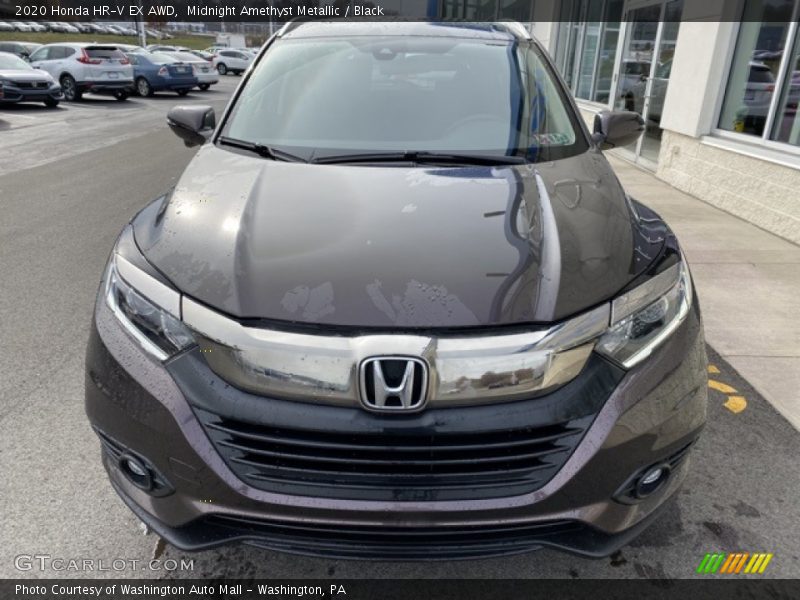 Midnight Amethyst Metallic / Black 2020 Honda HR-V EX AWD