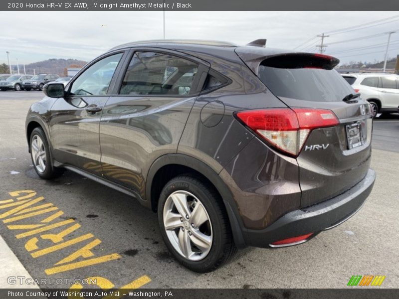 Midnight Amethyst Metallic / Black 2020 Honda HR-V EX AWD