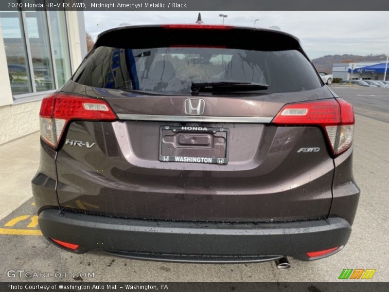 Midnight Amethyst Metallic / Black 2020 Honda HR-V EX AWD