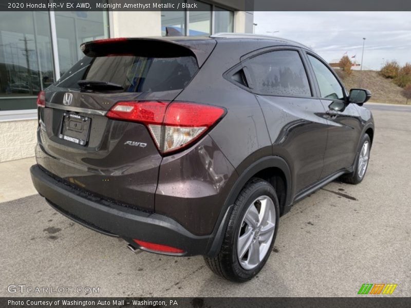 Midnight Amethyst Metallic / Black 2020 Honda HR-V EX AWD