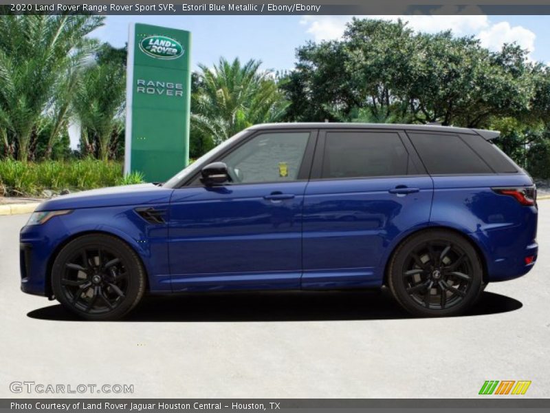 Estoril Blue Metallic / Ebony/Ebony 2020 Land Rover Range Rover Sport SVR