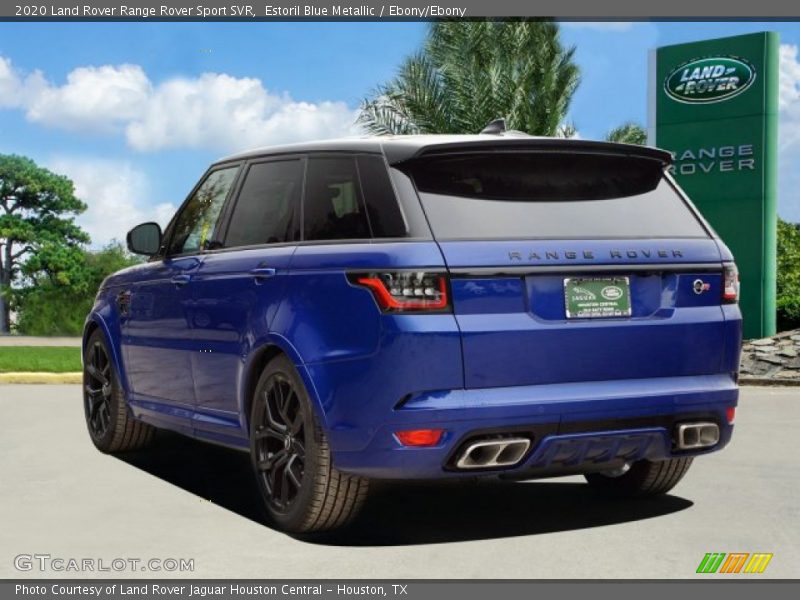 Estoril Blue Metallic / Ebony/Ebony 2020 Land Rover Range Rover Sport SVR