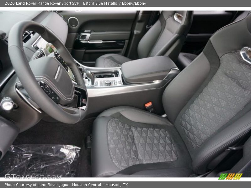 Front Seat of 2020 Range Rover Sport SVR