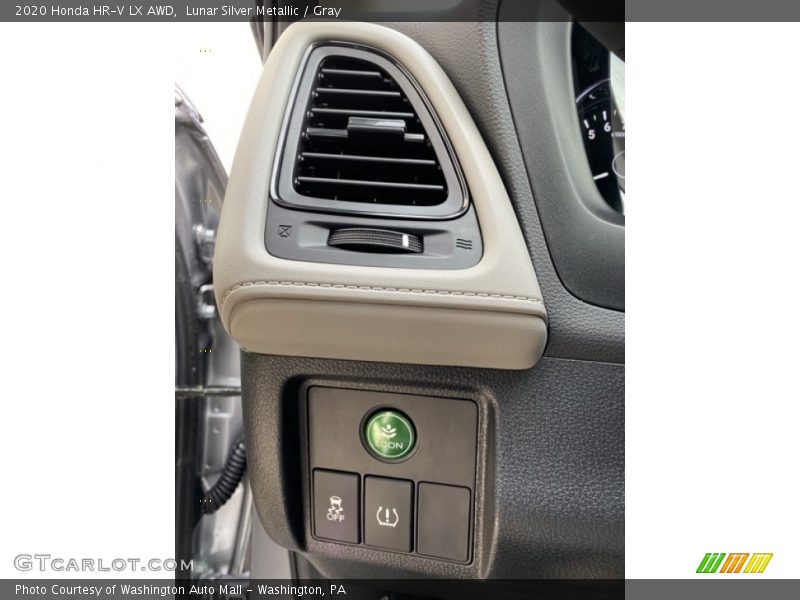 Controls of 2020 HR-V LX AWD