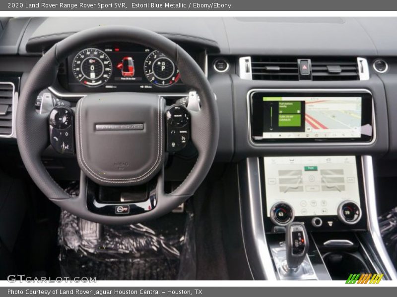 Dashboard of 2020 Range Rover Sport SVR