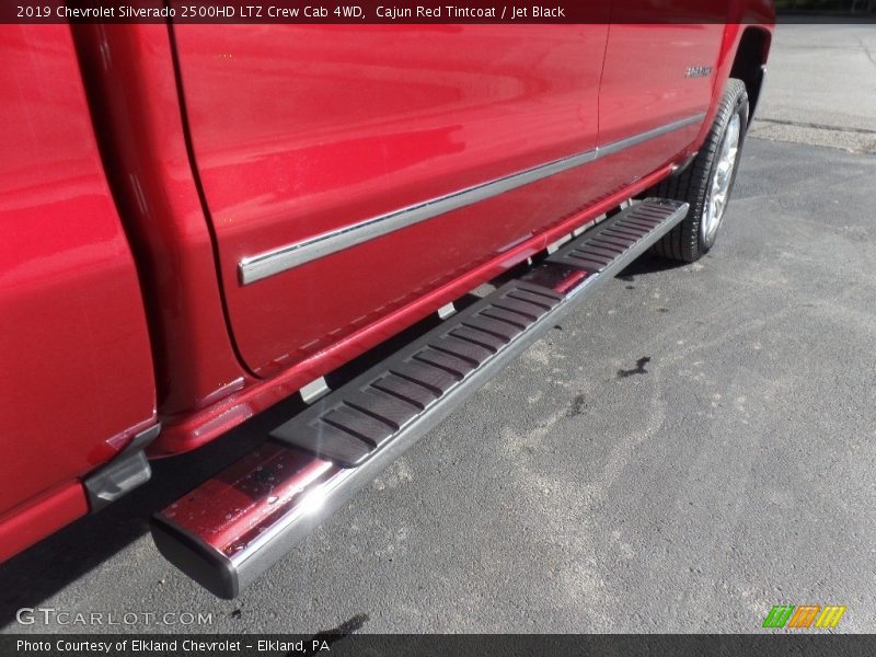 Cajun Red Tintcoat / Jet Black 2019 Chevrolet Silverado 2500HD LTZ Crew Cab 4WD
