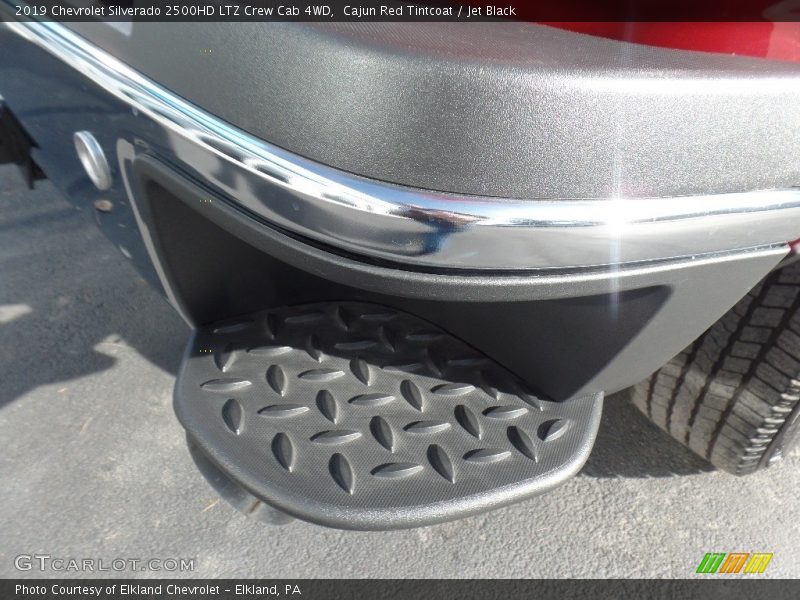 Cajun Red Tintcoat / Jet Black 2019 Chevrolet Silverado 2500HD LTZ Crew Cab 4WD