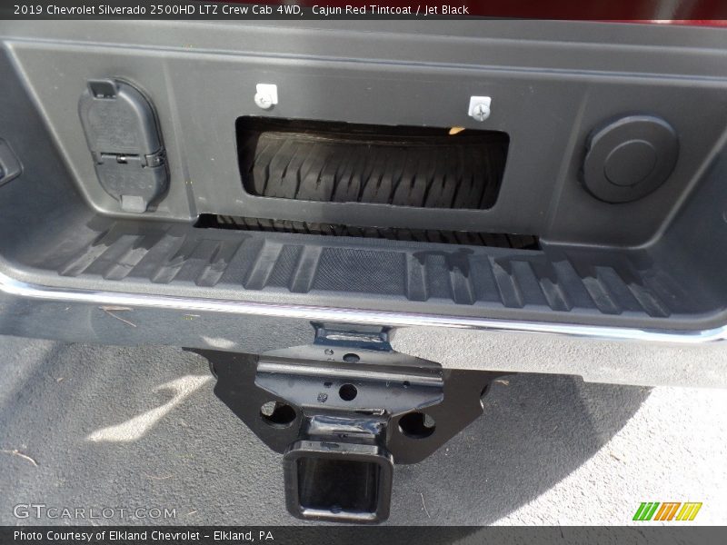 Cajun Red Tintcoat / Jet Black 2019 Chevrolet Silverado 2500HD LTZ Crew Cab 4WD