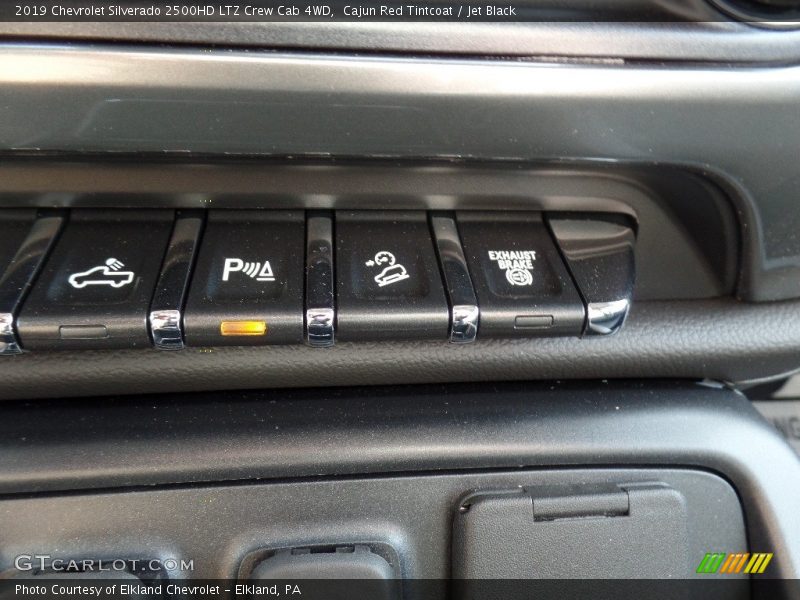 Cajun Red Tintcoat / Jet Black 2019 Chevrolet Silverado 2500HD LTZ Crew Cab 4WD