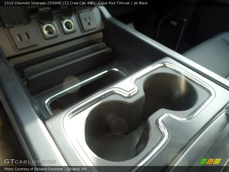 Cajun Red Tintcoat / Jet Black 2019 Chevrolet Silverado 2500HD LTZ Crew Cab 4WD