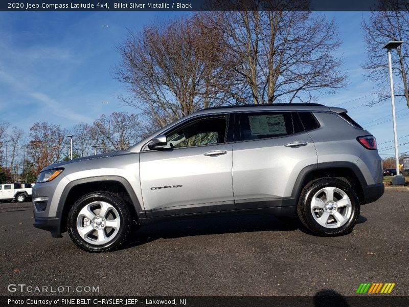 Billet Silver Metallic / Black 2020 Jeep Compass Latitude 4x4