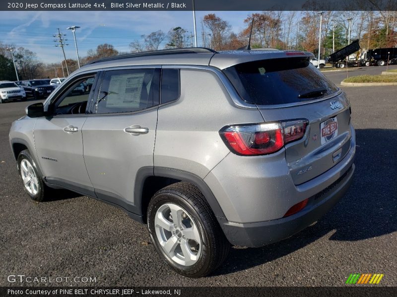 Billet Silver Metallic / Black 2020 Jeep Compass Latitude 4x4