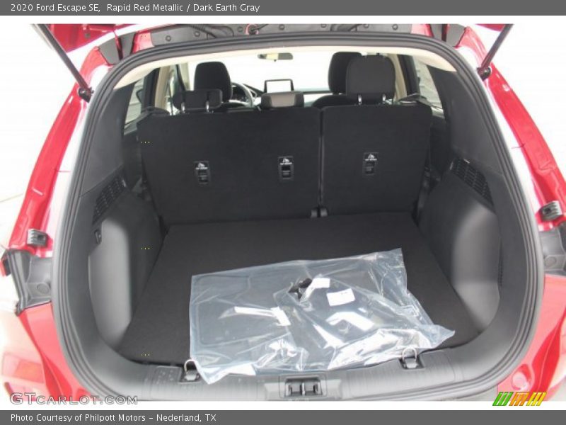 Rapid Red Metallic / Dark Earth Gray 2020 Ford Escape SE