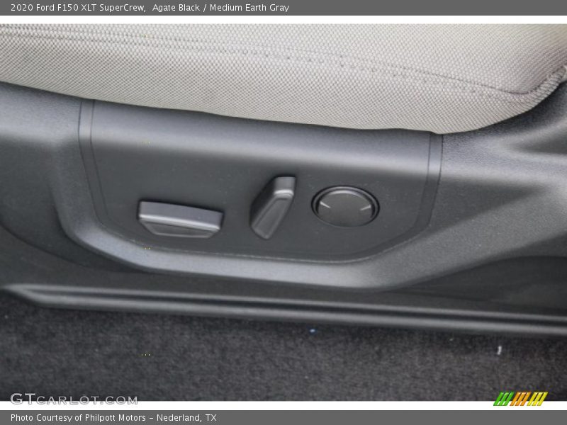 Agate Black / Medium Earth Gray 2020 Ford F150 XLT SuperCrew
