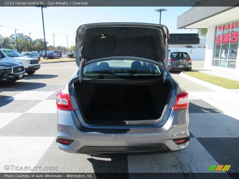 Gun Metallic / Charcoal 2019 Nissan Sentra SV