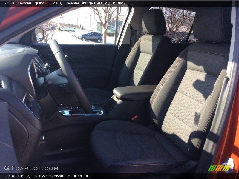 Cayenne Orange Metallic / Jet Black 2020 Chevrolet Equinox LT AWD